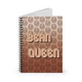 Bean Queen Coffee Lover’s Spiral Notebook