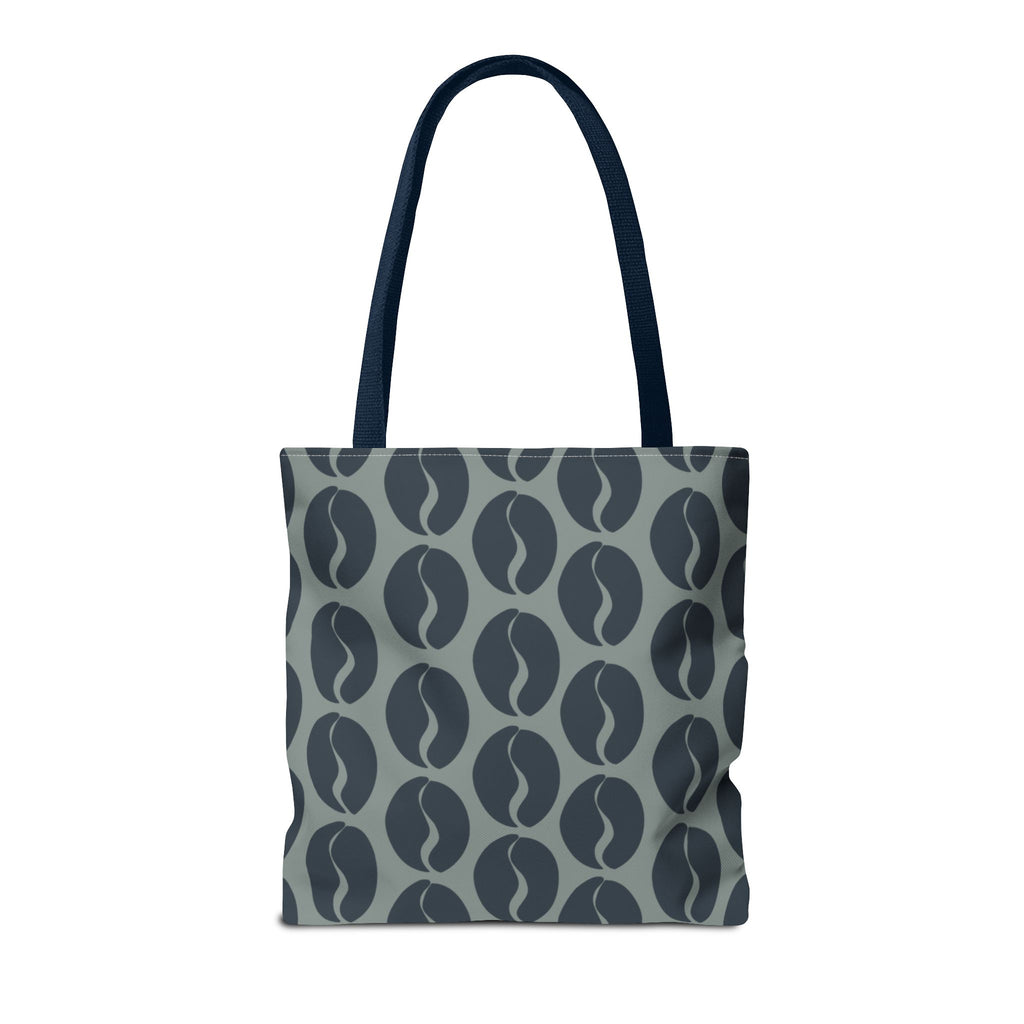 Blue Coffee Bean Tote - City Blues Coffee Vibes Tote Bag