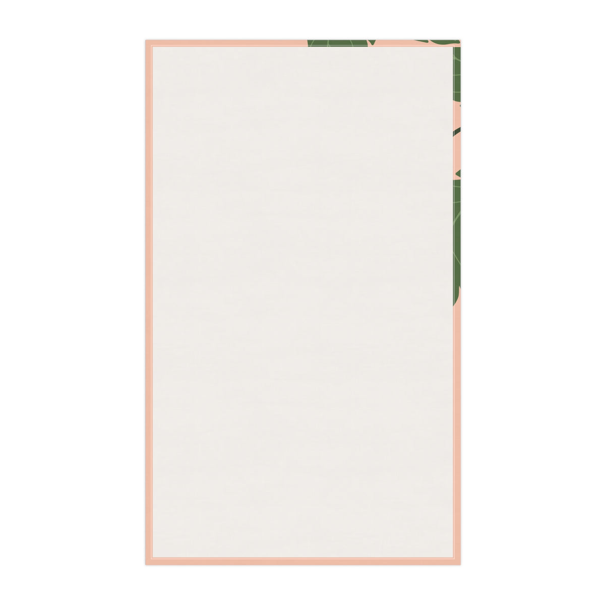 Personalizable Strawberry Tea Towel - Charming Pink Kitchen Towel