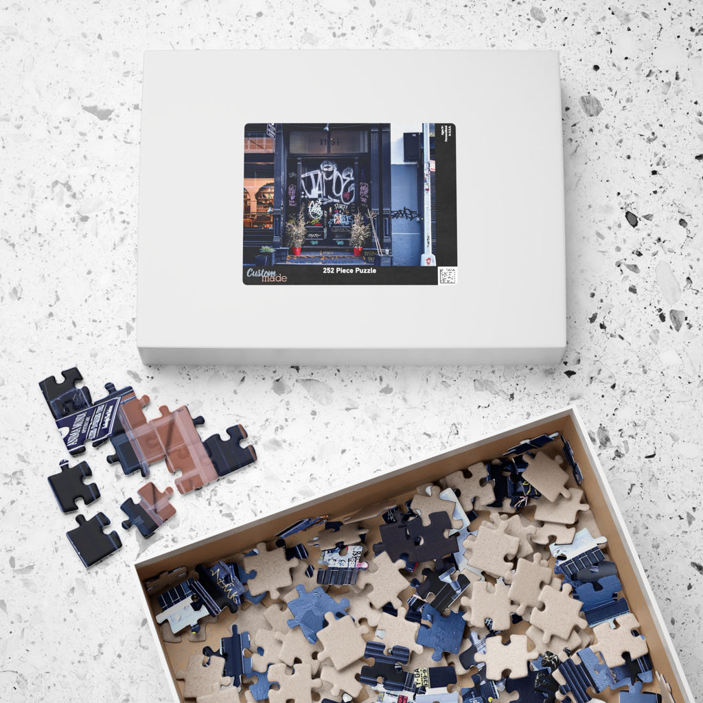 Graffiti Photo Art Puzzle - Graffiti Doorways Puzzle- 110, 252, or 520 pieces
