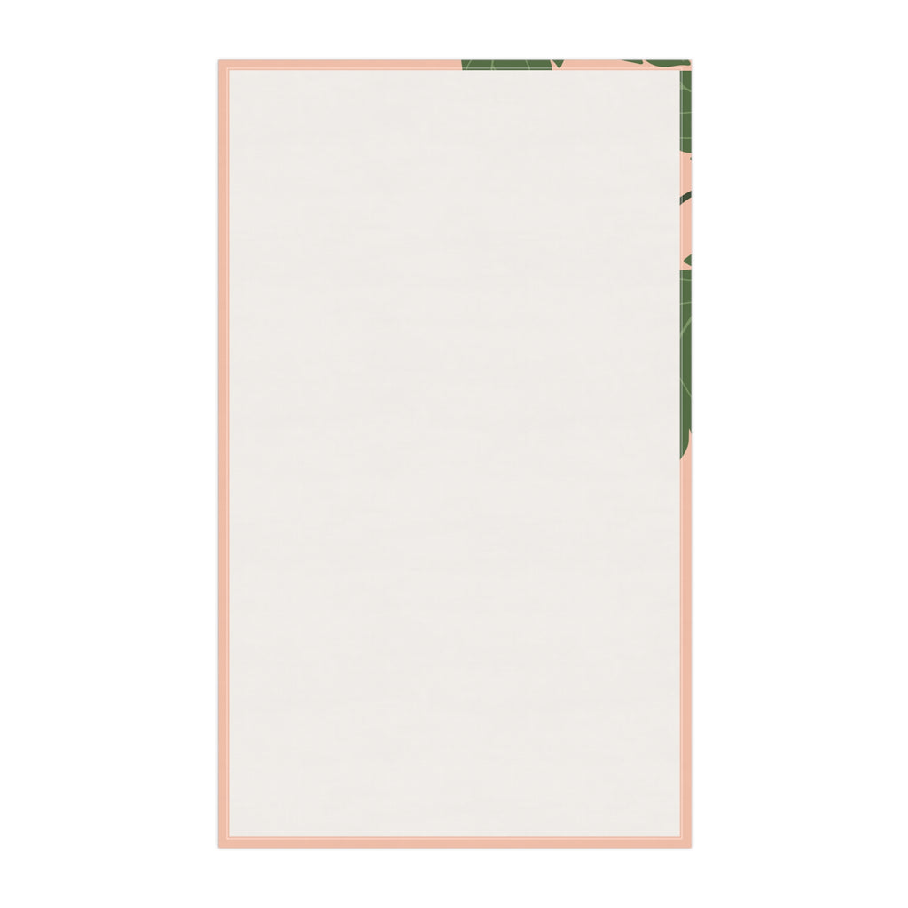 Personalizable Strawberry Tea Towel - Charming Pink Kitchen Towel