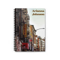 Personalizable Chinatown New York Journal - Chinatown Skyline Photo Spiral Notebook