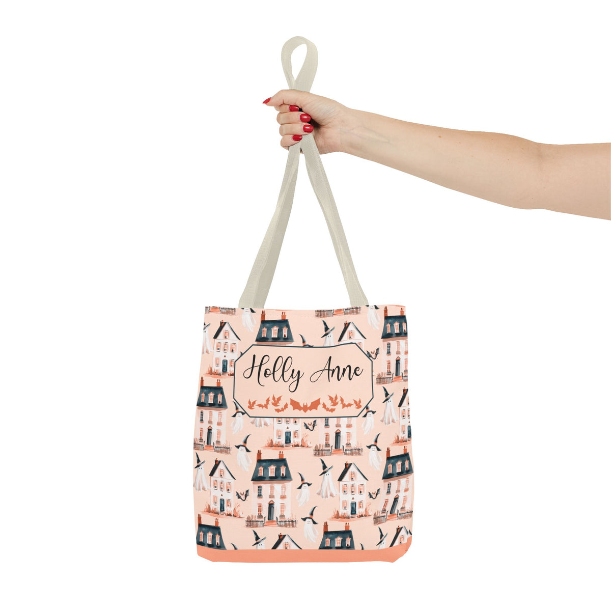 Spooky Village Personalizable Tote Bag