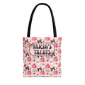 Pink Pumpkin Halloween Tote Bag - Cute Ghosts and Bows Personalizable Trick or Treat Bag