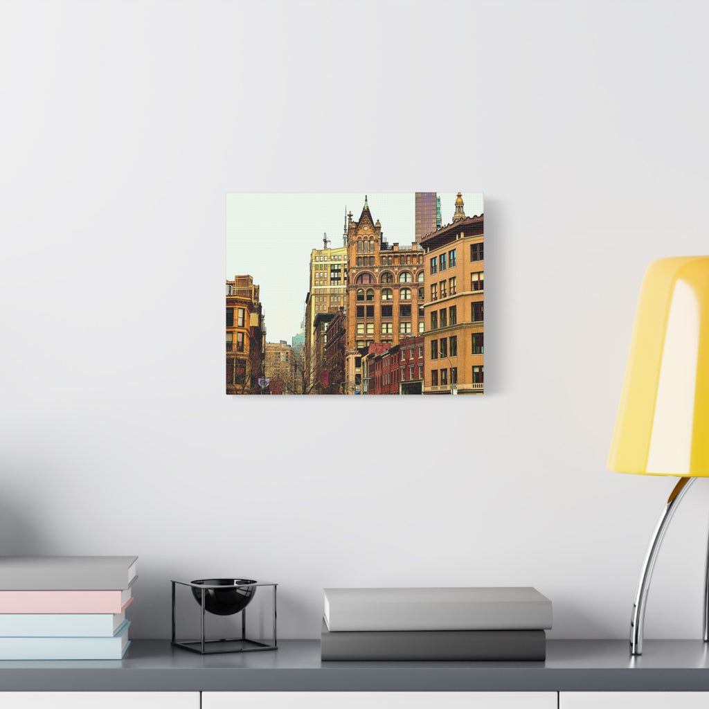 New York Photo Canvas Wrap - Looking Up Union Square Gallery Wrap