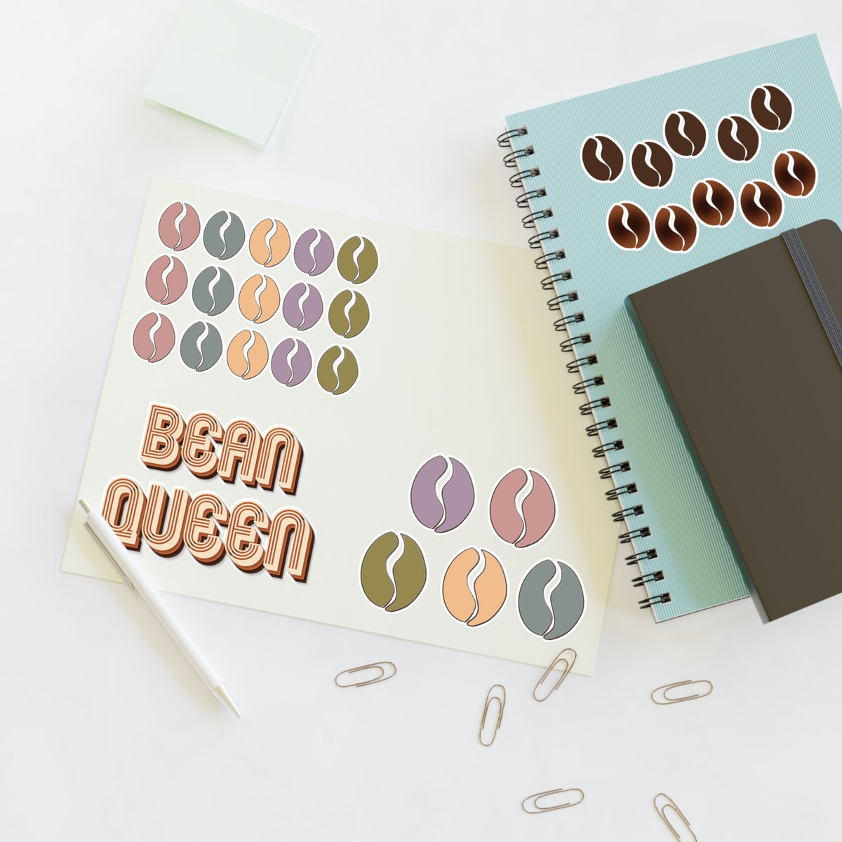 Bean Queen Sticker Sheet