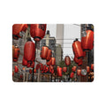 Urban Streetscape Wall Art - Red Lanterns Photo Acrylic Panel