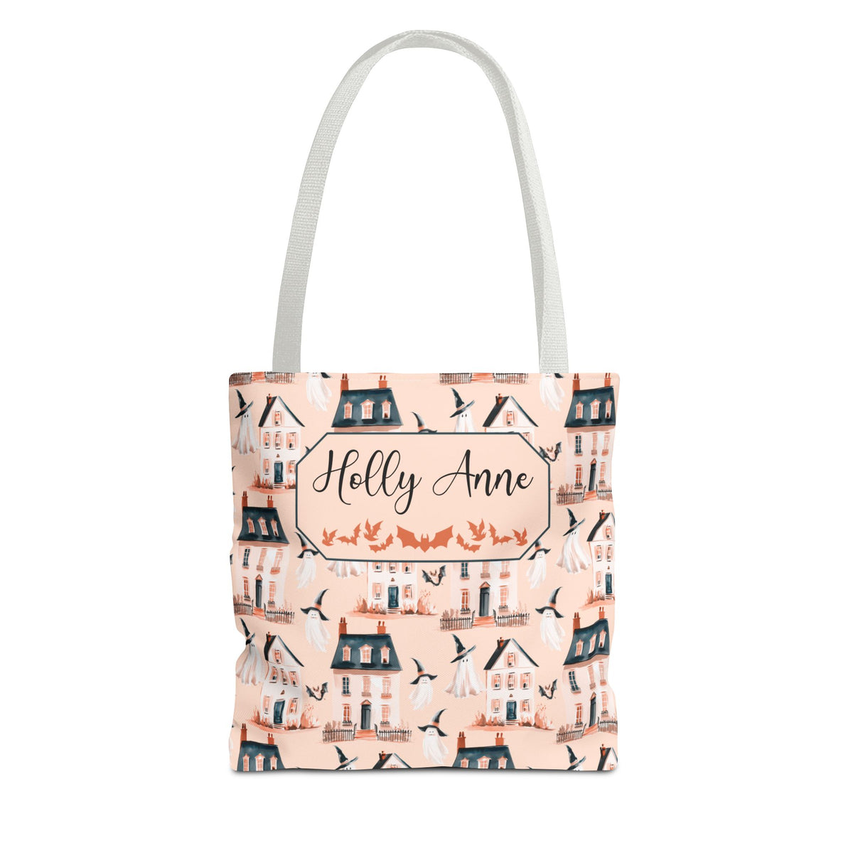 Spooky Village Personalizable Tote Bag