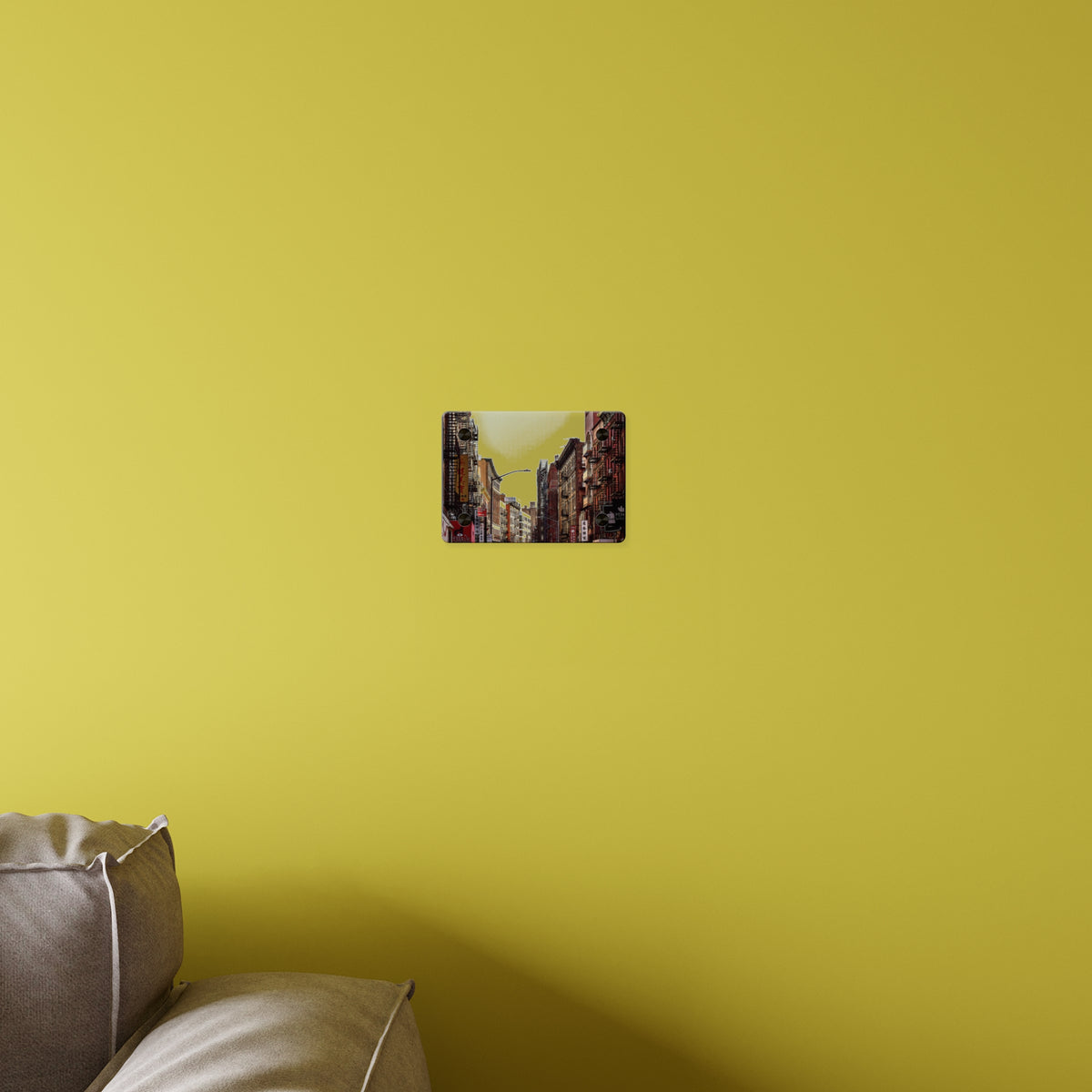Chinatown New York Acrylic Wall Art - Chinatown Skyline Photo Panel