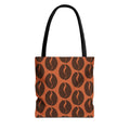 Coffee Bean Tote Bag - Cocoa Brown Coffee Lover's Tote