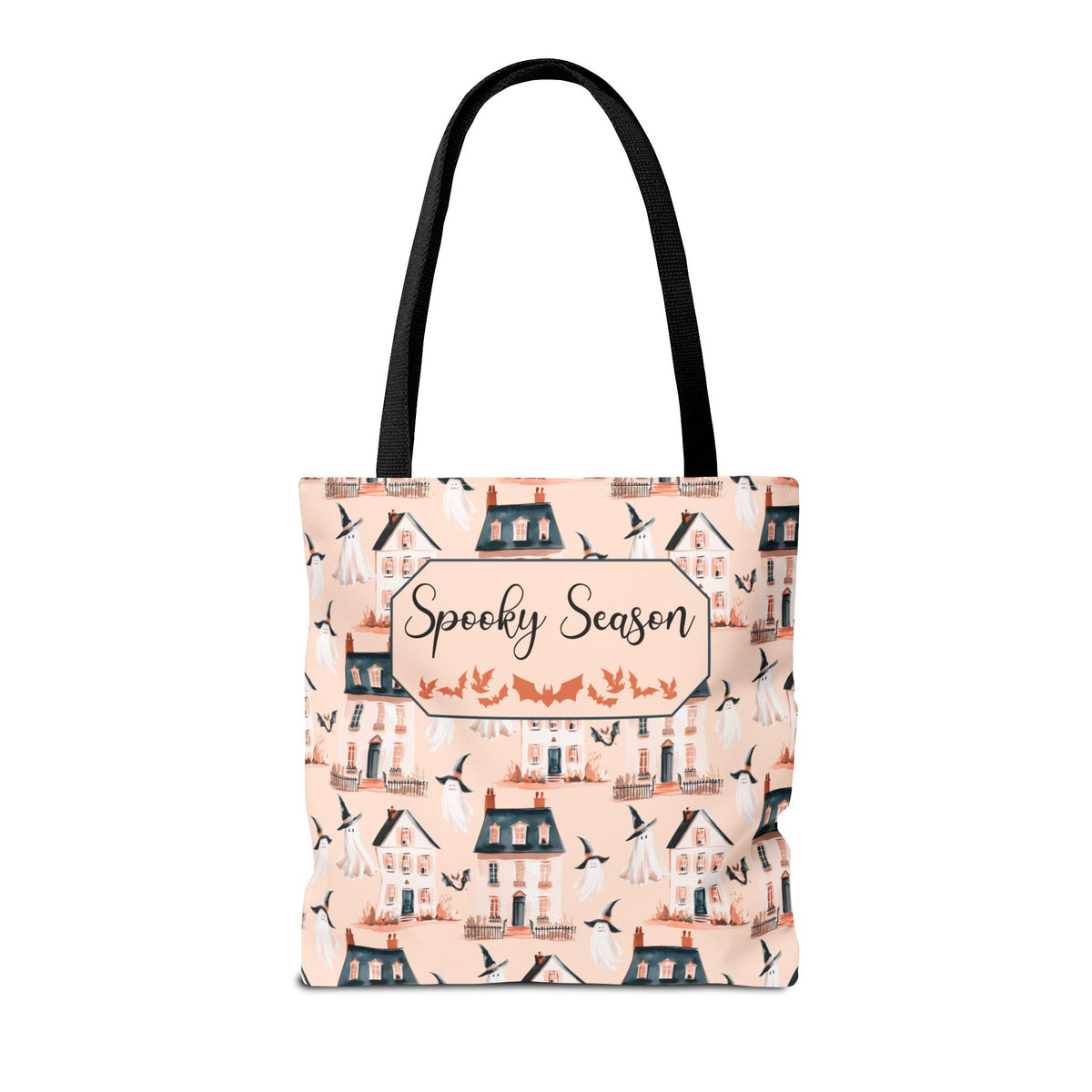 Spooky Village Personalizable Tote Bag