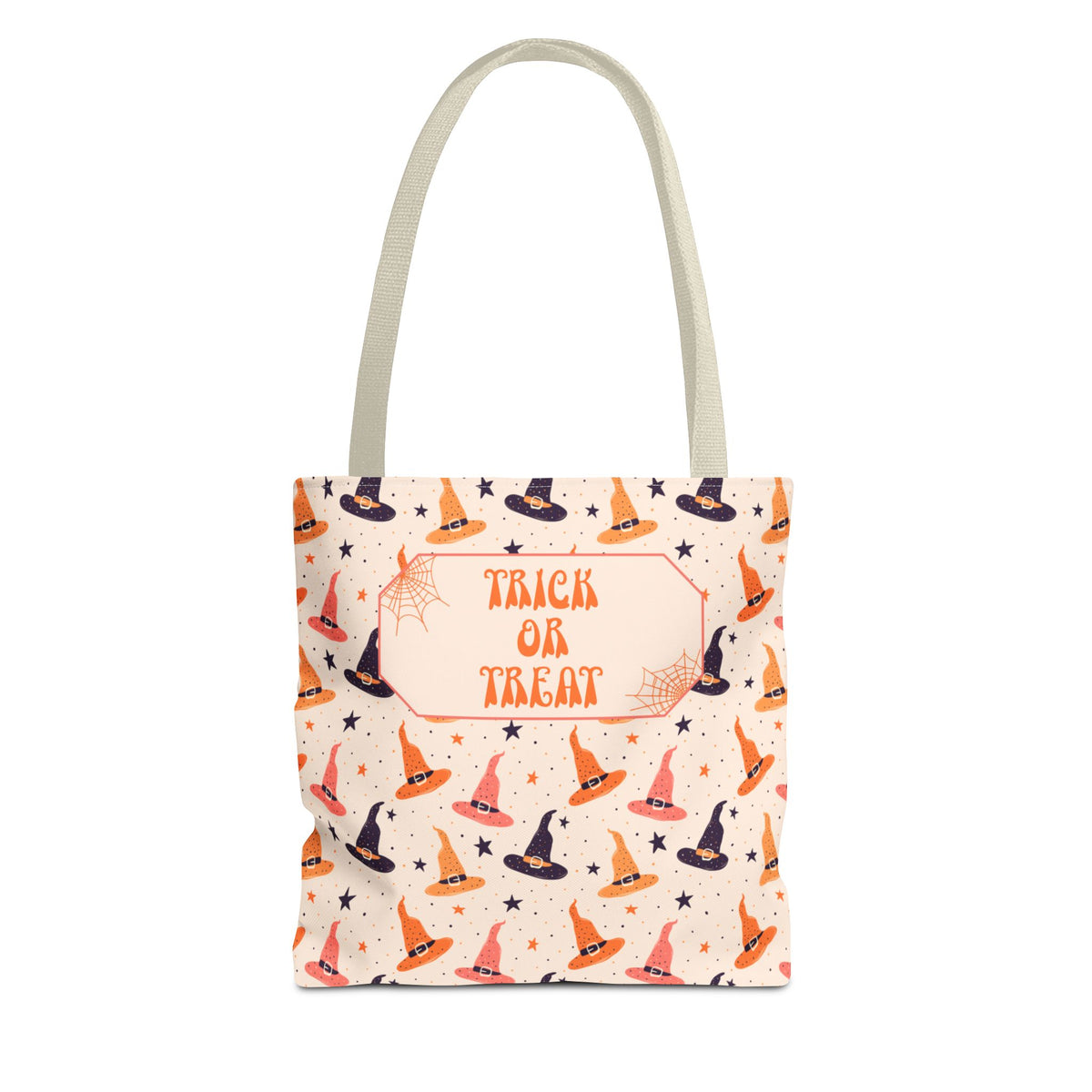 Halloween Witch Hat Pattern Trick or Treat Bag - Personalizable Candy Tote