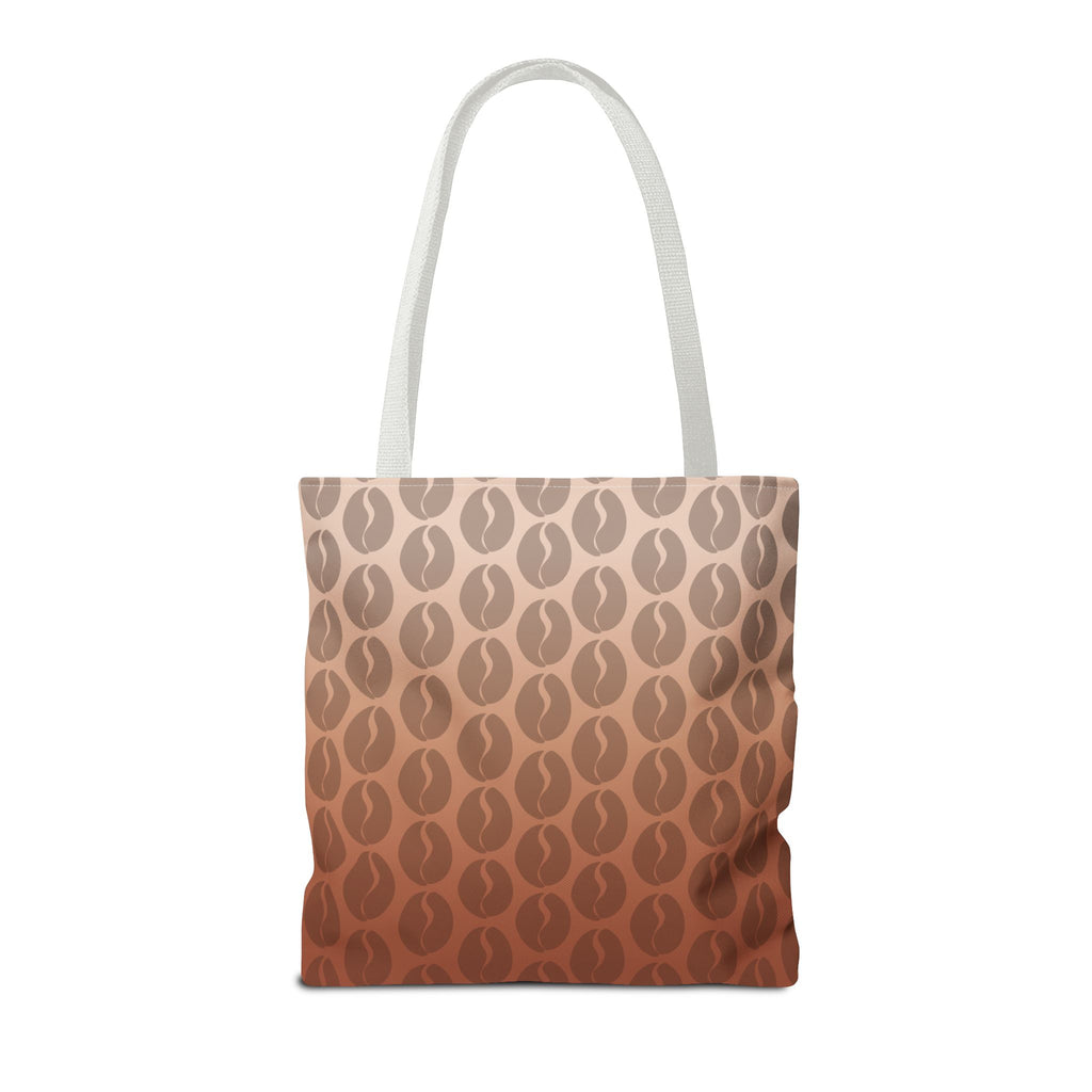 Coffee Lover's Ombre Tote Bag - Coffee Bean Gradient Tote Bag
