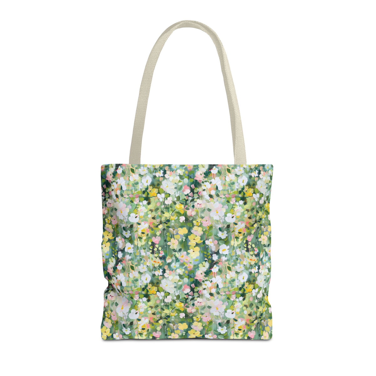Floral Meadow Tote Bag – Spring Flower Market Carryall