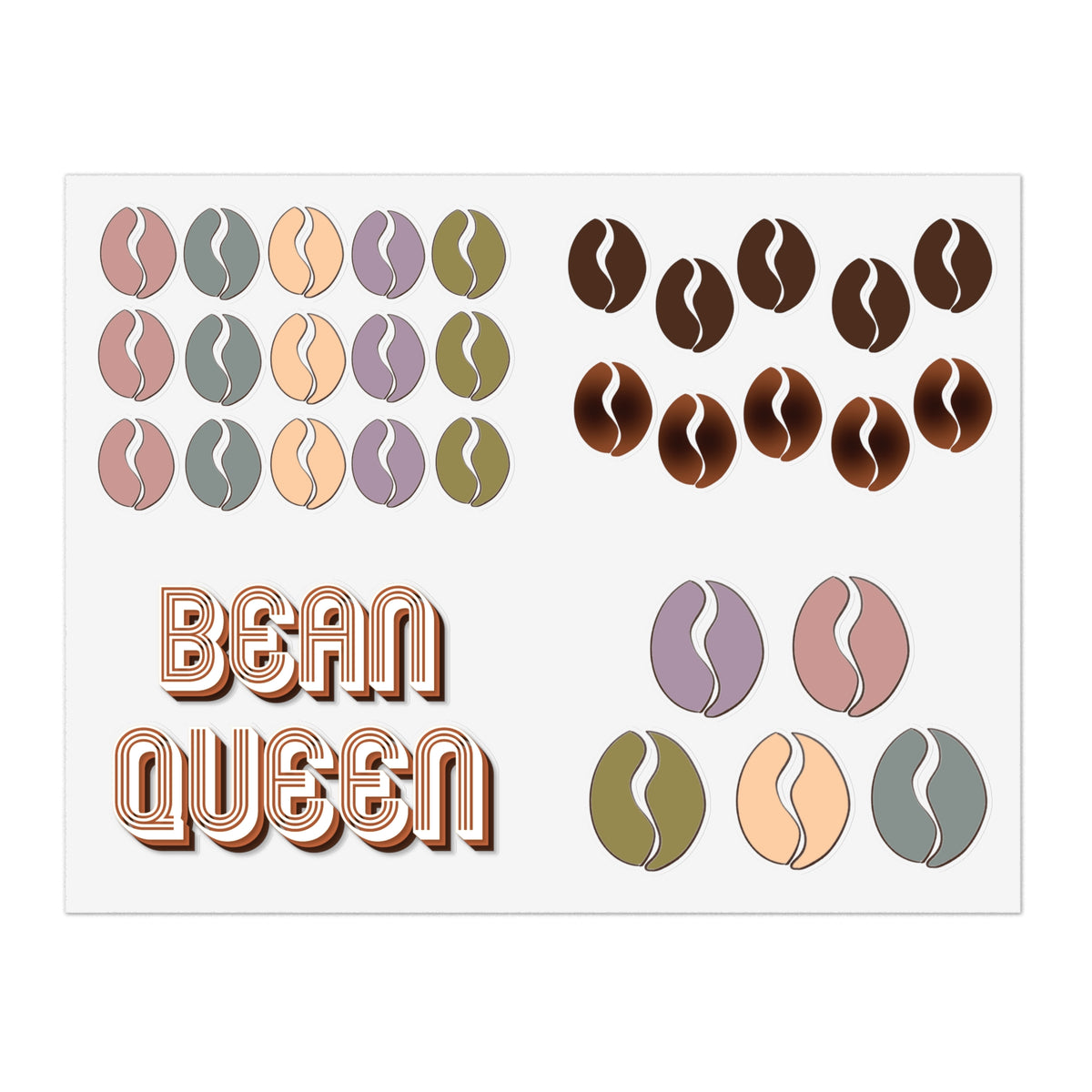 Bean Queen Sticker Sheet