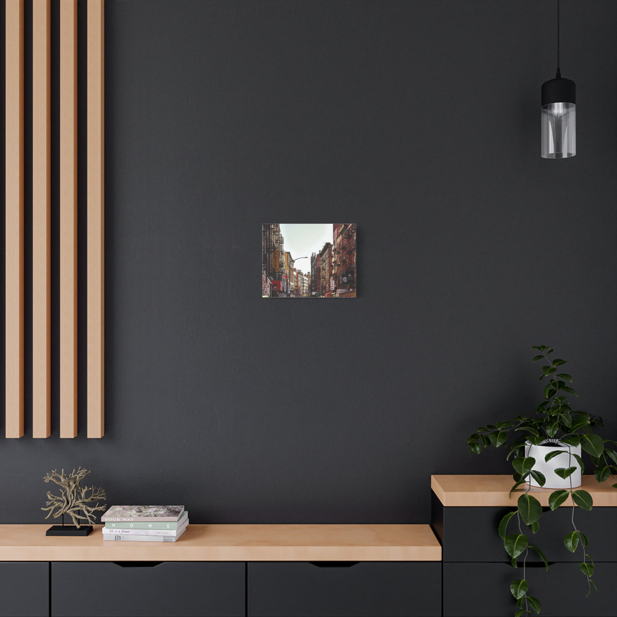 New York Skyline Gallery Wrap - Chinatown Skyline Canvas Wrap