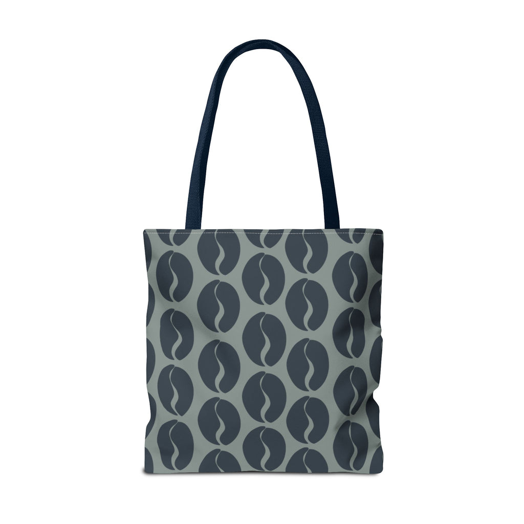 Blue Coffee Bean Tote - City Blues Coffee Vibes Tote Bag