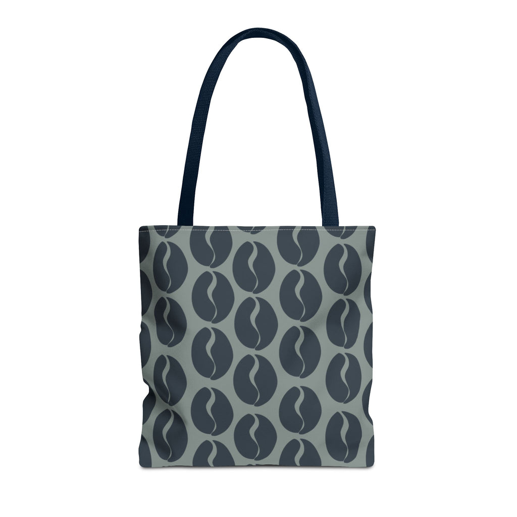 Blue Coffee Bean Tote - City Blues Coffee Vibes Tote Bag