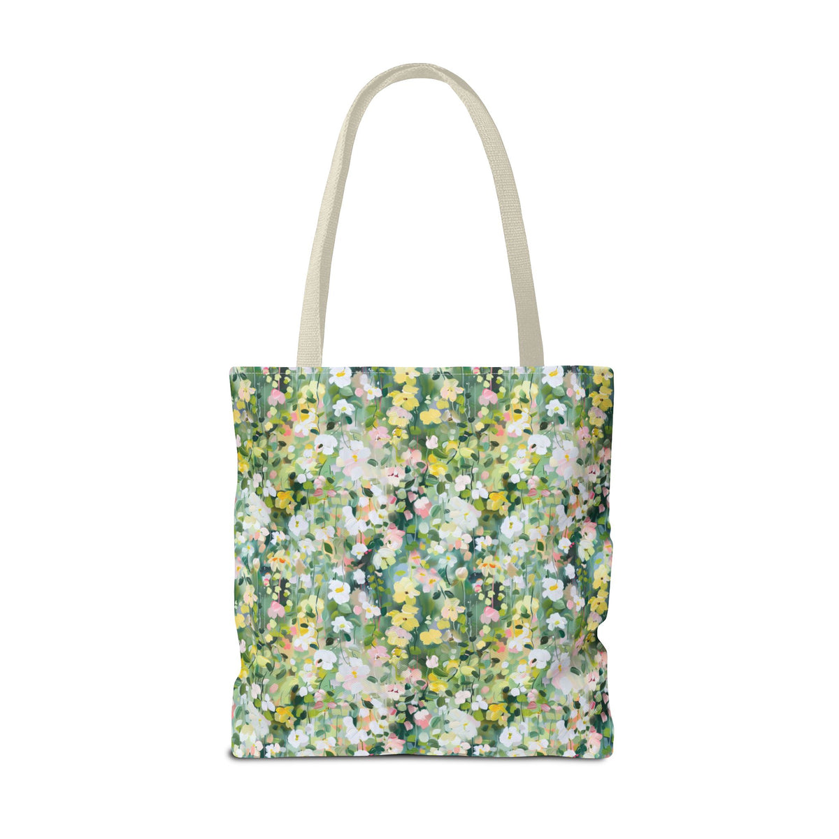 Floral Meadow Tote Bag – Spring Flower Market Carryall