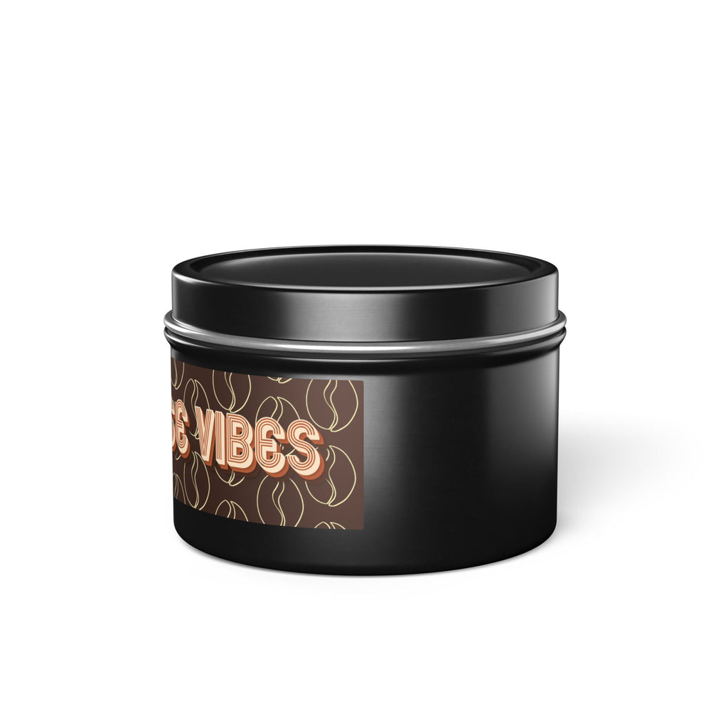 Fresh Coffee Scent Candle - Coffee House Vibes Tin Candle