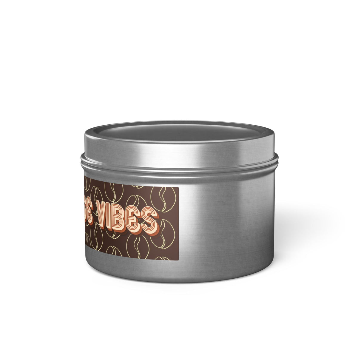 Fresh Coffee Scent Candle - Coffee House Vibes Tin Candle
