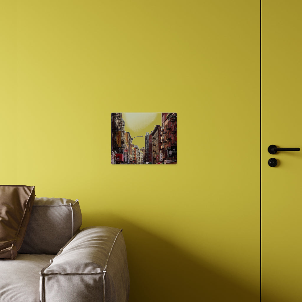 Chinatown New York Acrylic Wall Art - Chinatown Skyline Photo Panel