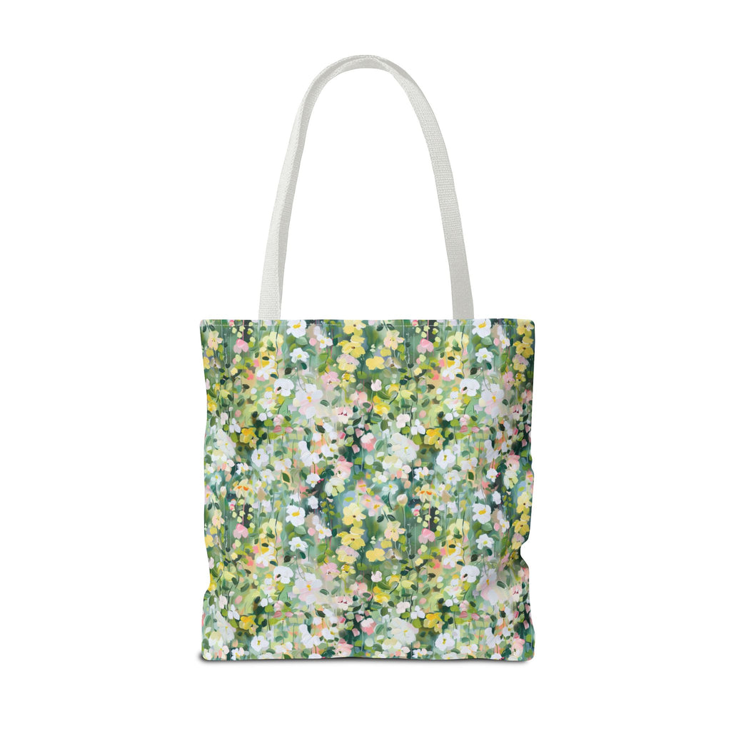 Floral Meadow Tote Bag – Spring Flower Market Carryall