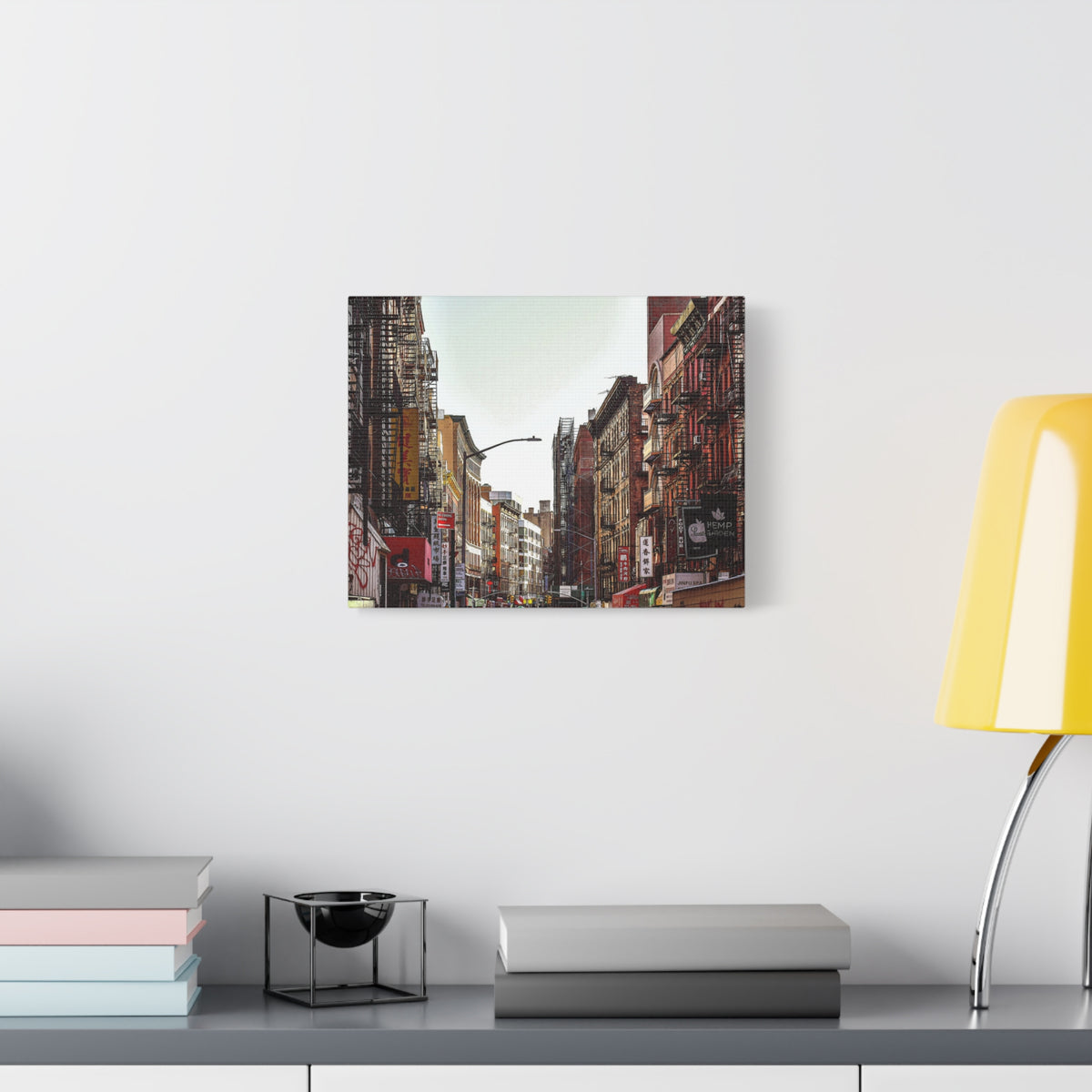 New York Skyline Gallery Wrap - Chinatown Skyline Canvas Wrap