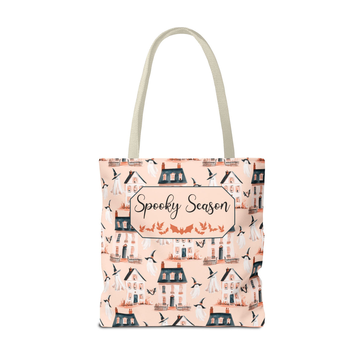 Spooky Village Personalizable Tote Bag