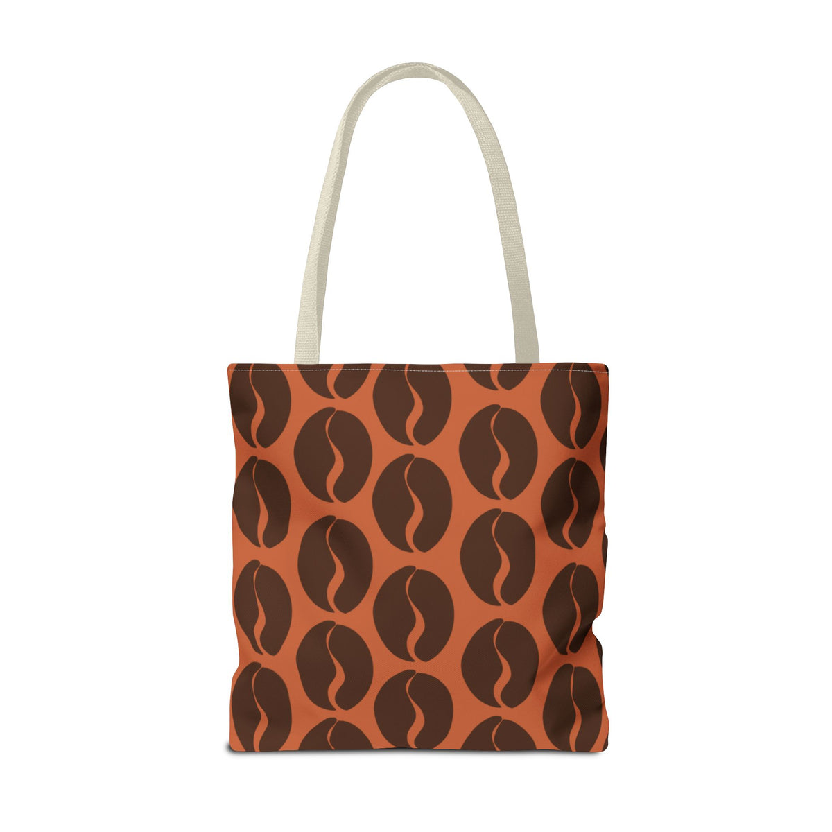 Coffee Bean Tote Bag - Cocoa Brown Coffee Lover's Tote