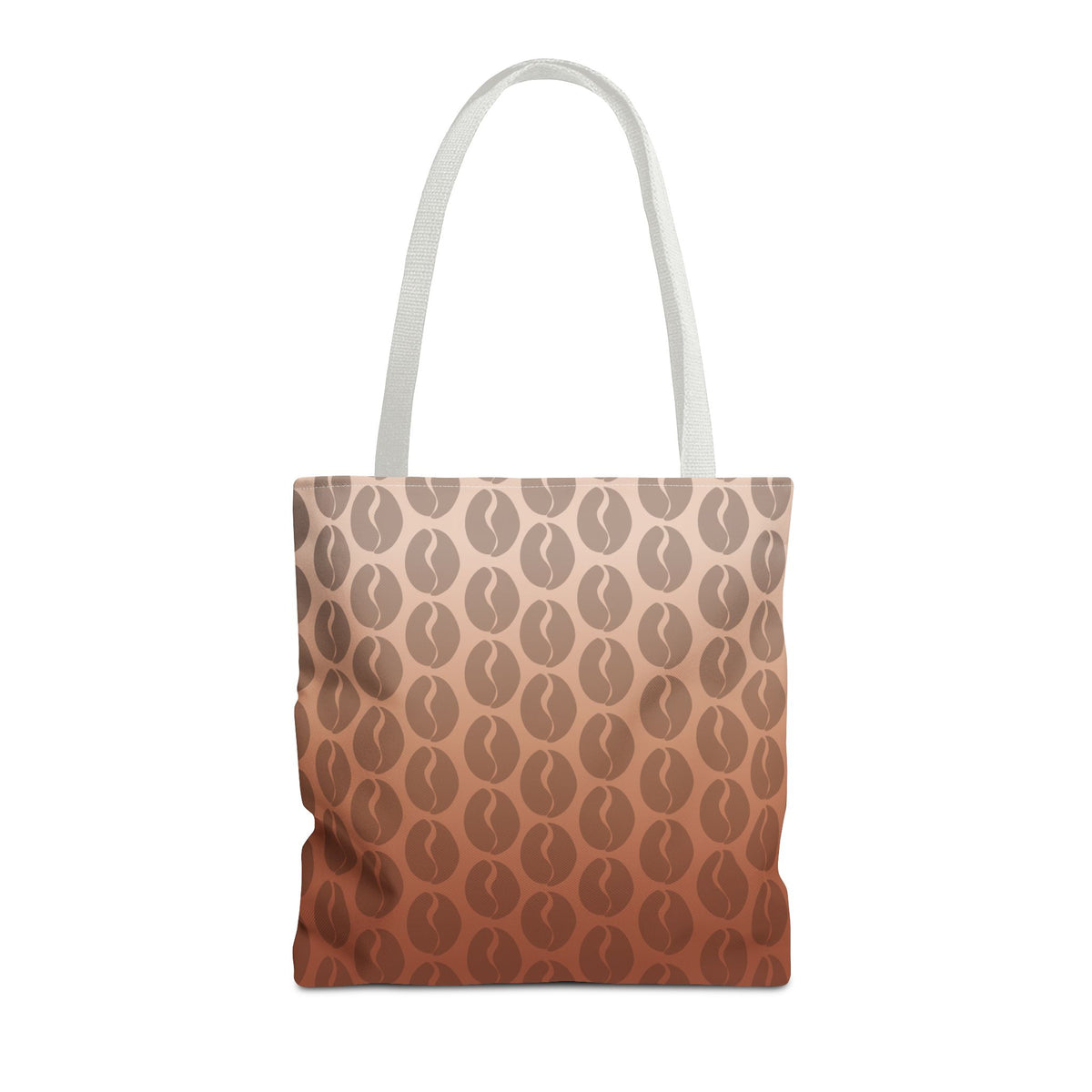 Coffee Lover's Ombre Tote Bag - Coffee Bean Gradient Tote Bag
