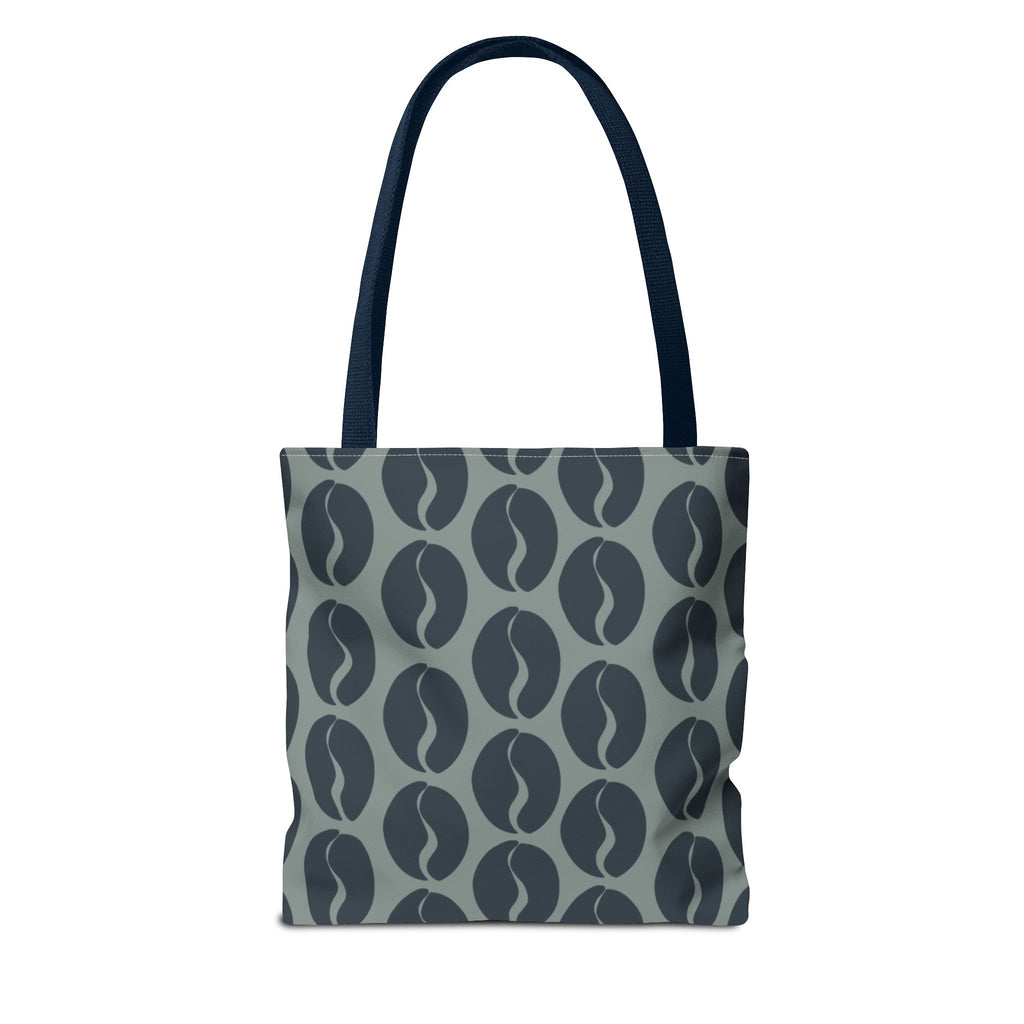 Blue Coffee Bean Tote - City Blues Coffee Vibes Tote Bag