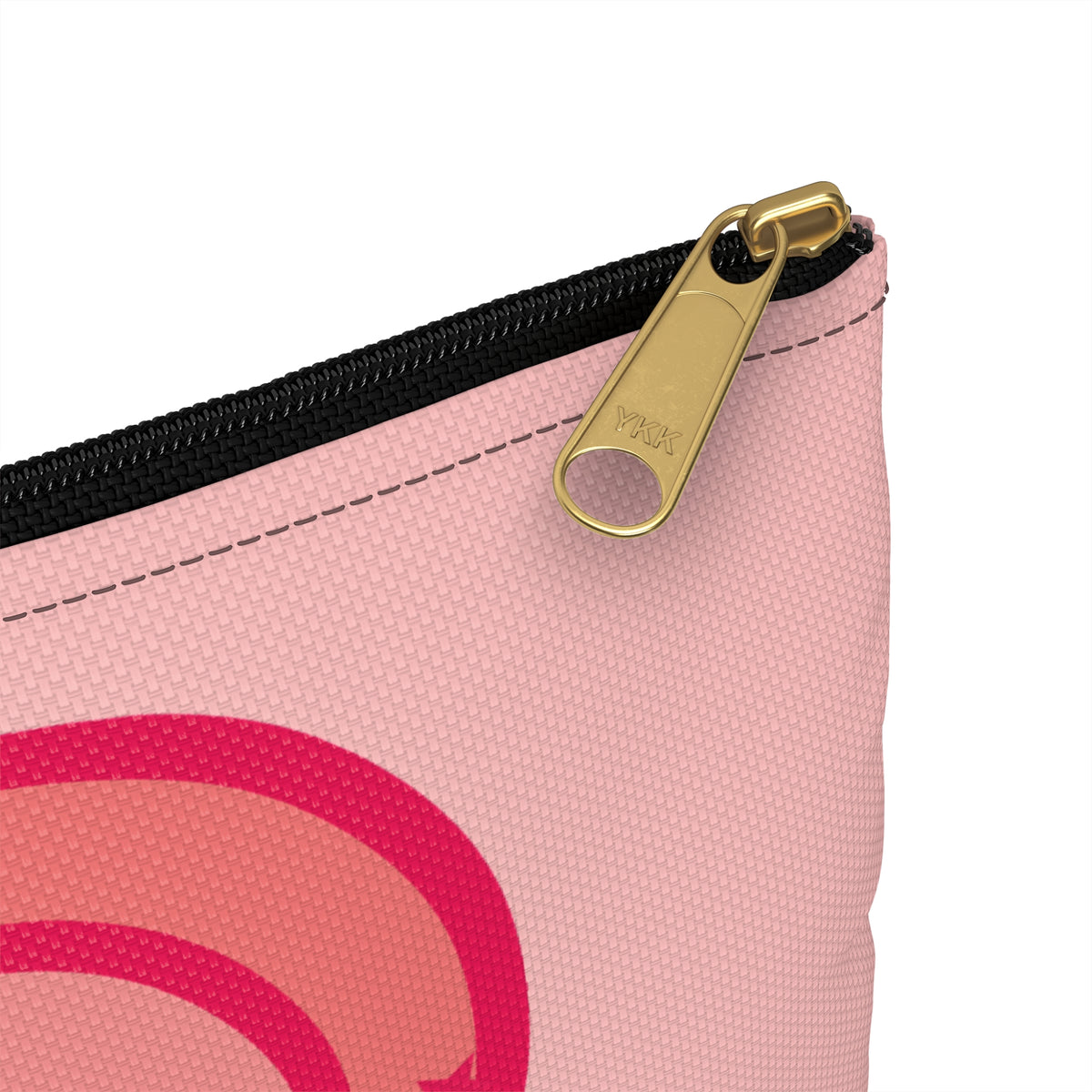 Best Friend Carryall - Bestie Strawberry Milk Pink Heart Pouch