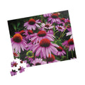 Vibrant Floral Field Puzzle -  Purple Coneflowers Puzzle- 110, 252, or 520 pieces