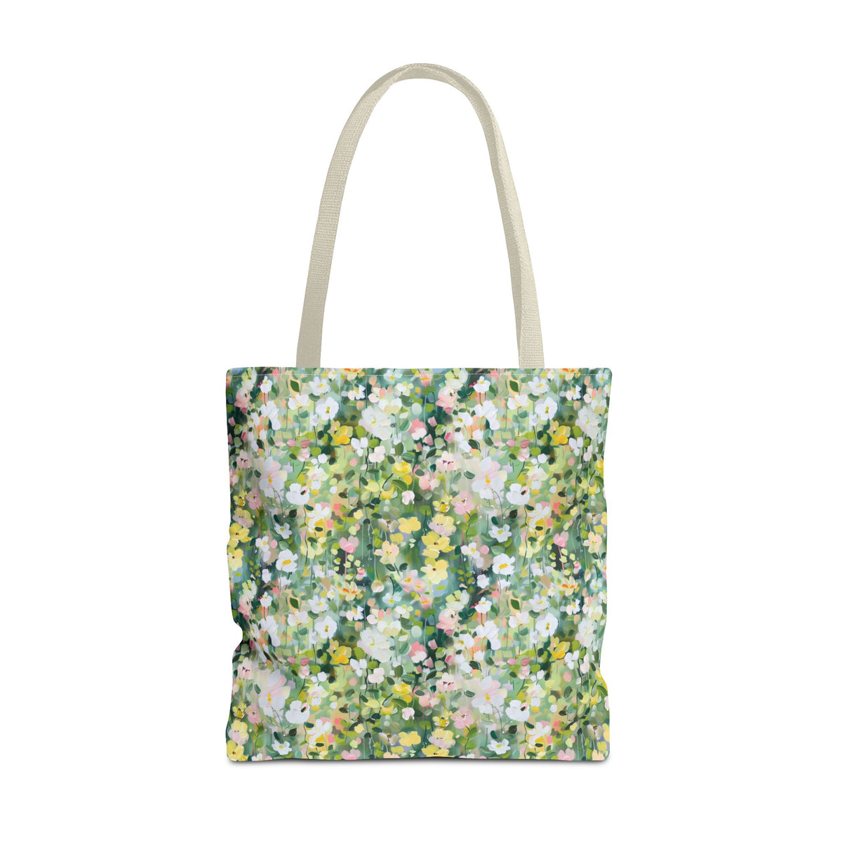Floral Meadow Tote Bag – Spring Flower Market Carryall