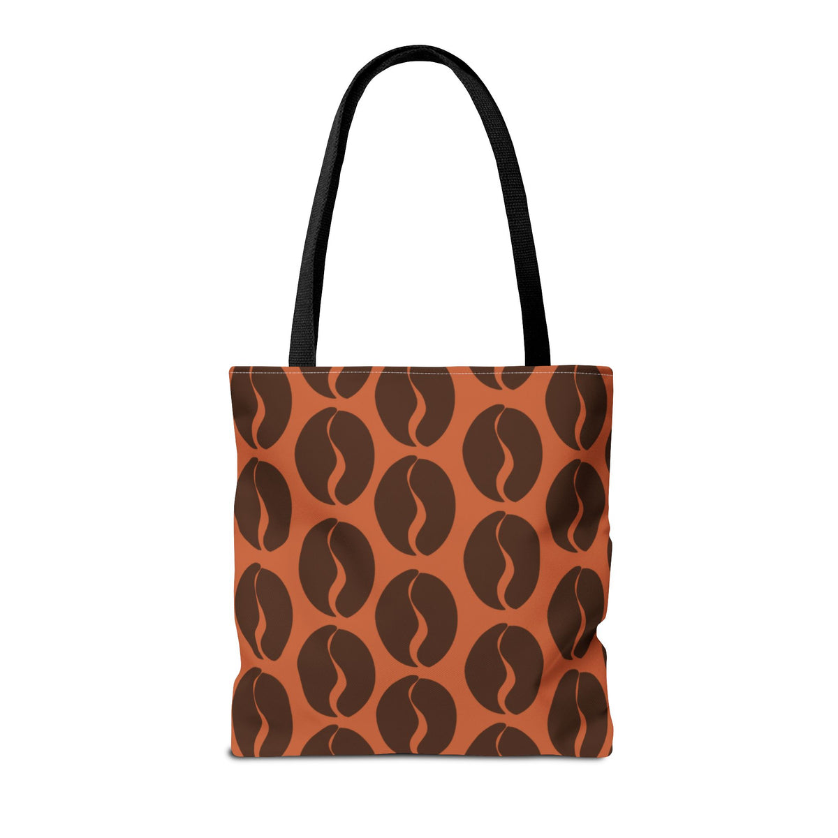 Coffee Bean Tote Bag - Cocoa Brown Coffee Lover's Tote