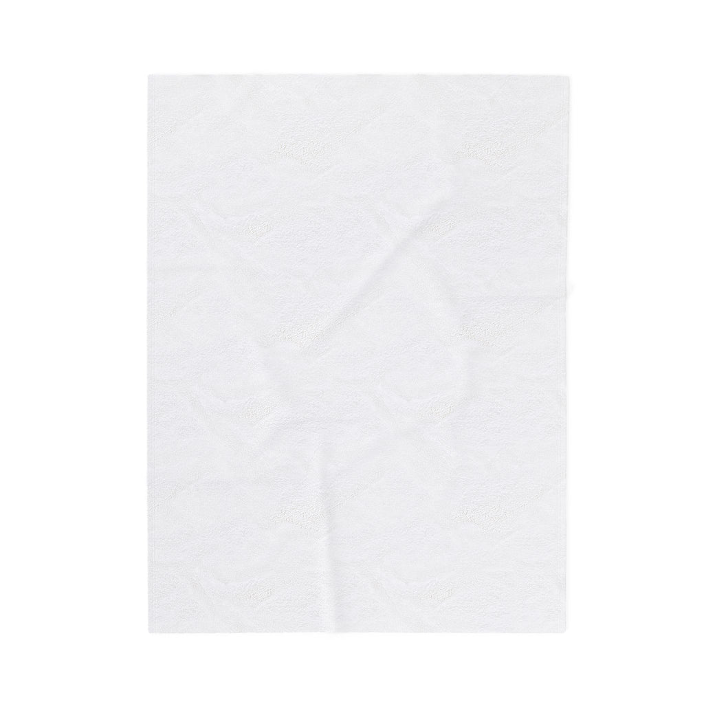 'The Wanderer' Tarot Skeleton Personalized Velveteen Blanket