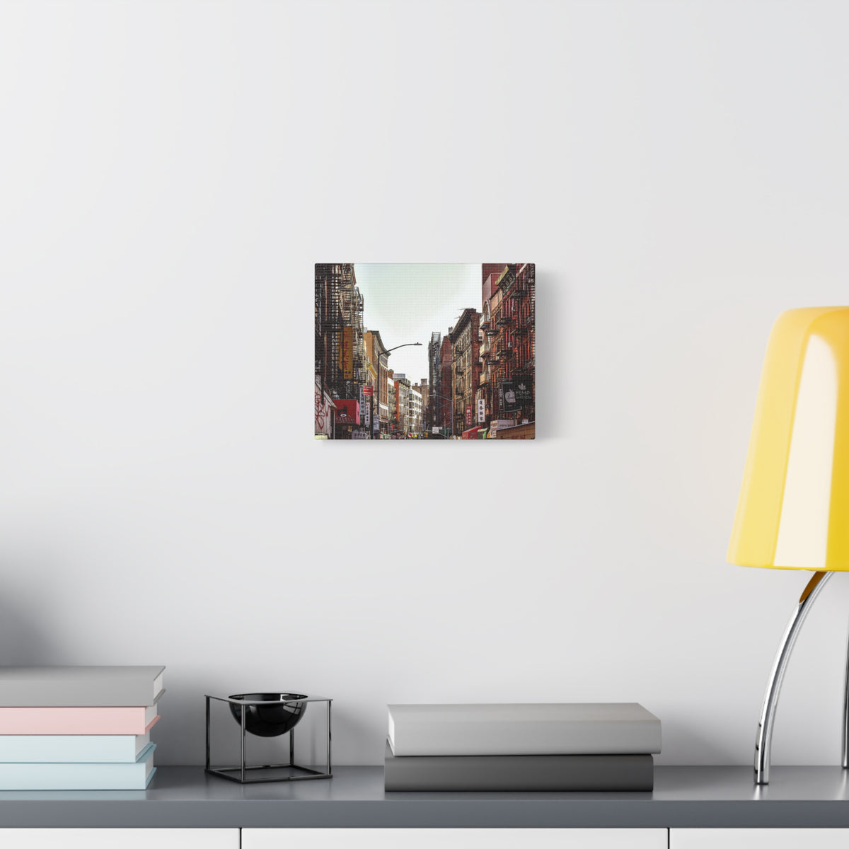 New York Skyline Gallery Wrap - Chinatown Skyline Canvas Wrap