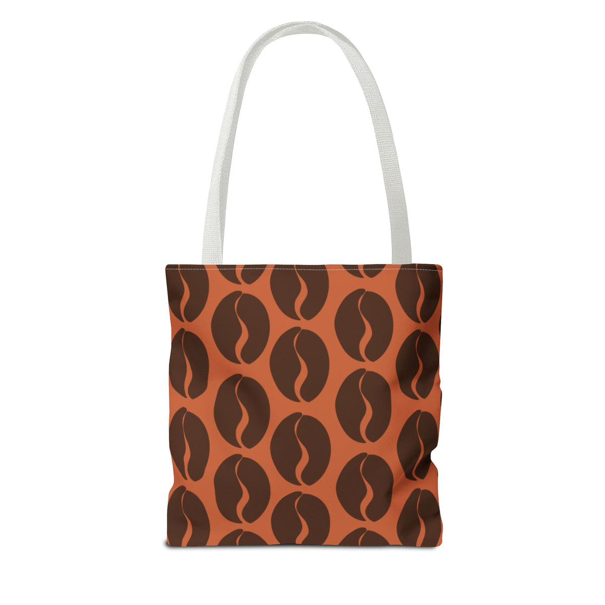 Coffee Bean Tote Bag - Cocoa Brown Coffee Lover's Tote