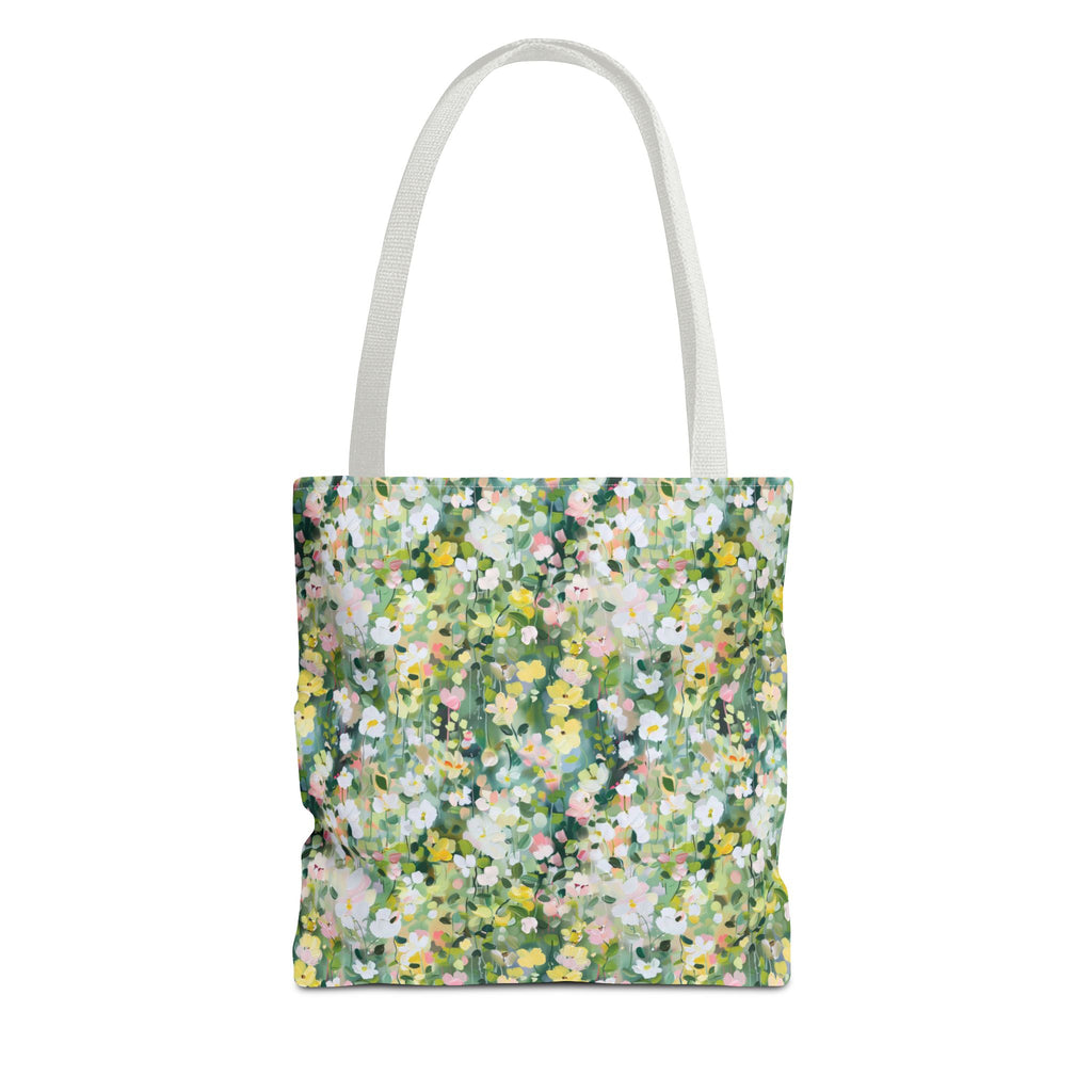 Floral Meadow Tote Bag – Spring Flower Market Carryall