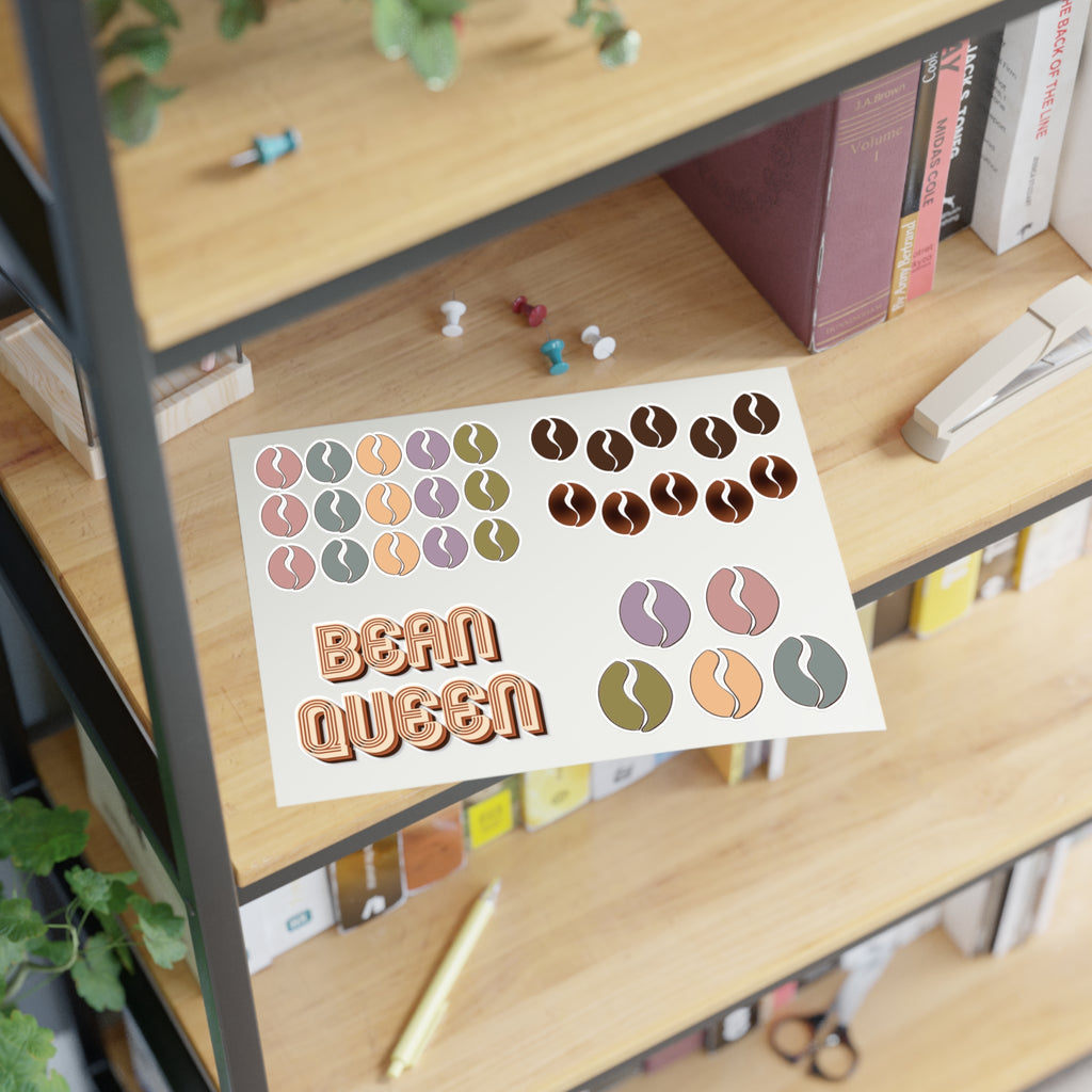 Bean Queen Sticker Sheet