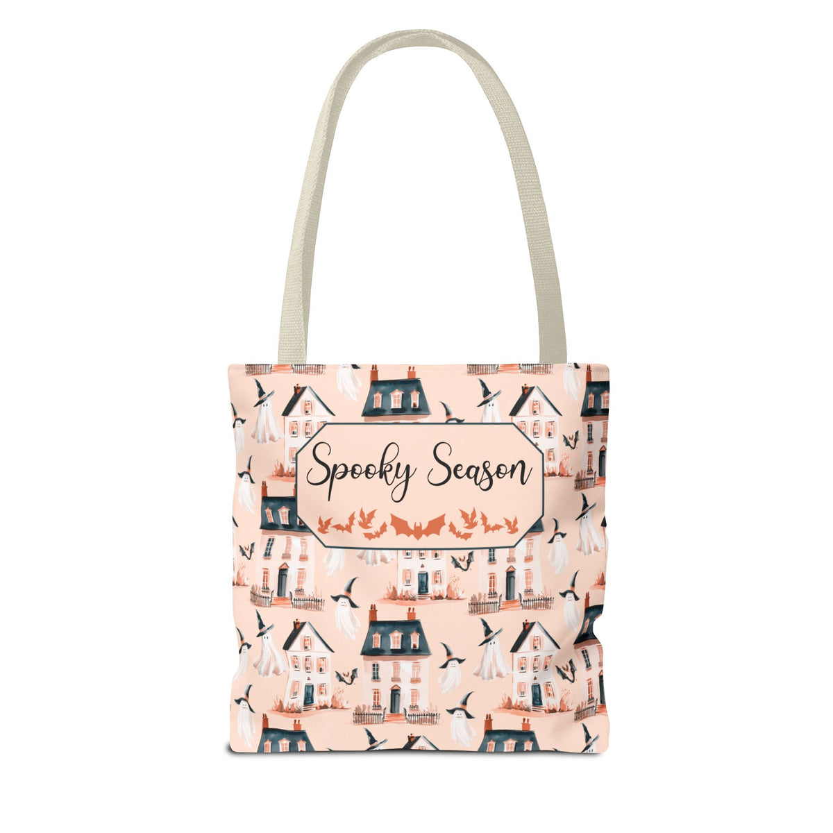 Spooky Village Personalizable Tote Bag