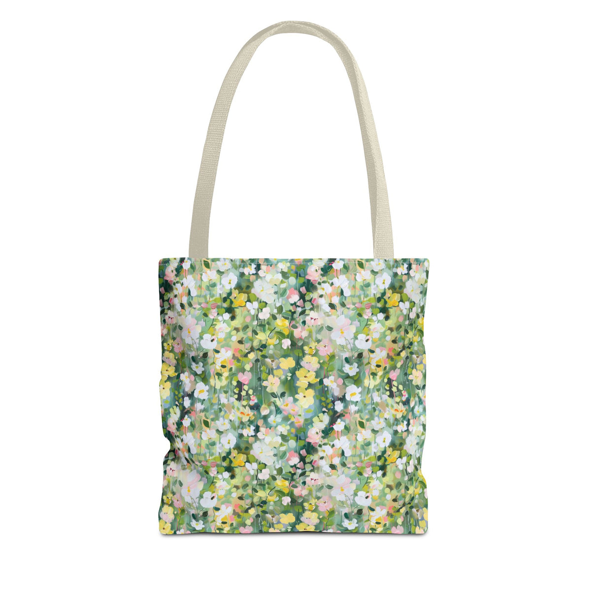 Floral Meadow Tote Bag – Spring Flower Market Carryall