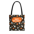 Halloween Pumpkin and Skulls Personalizable Trick-or-Treat Candy Bag