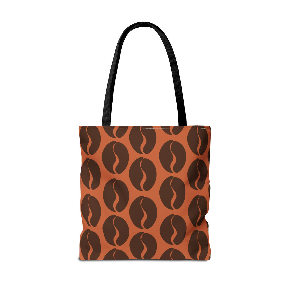 Coffee Bean Tote Bag - Cocoa Brown Coffee Lover's Tote