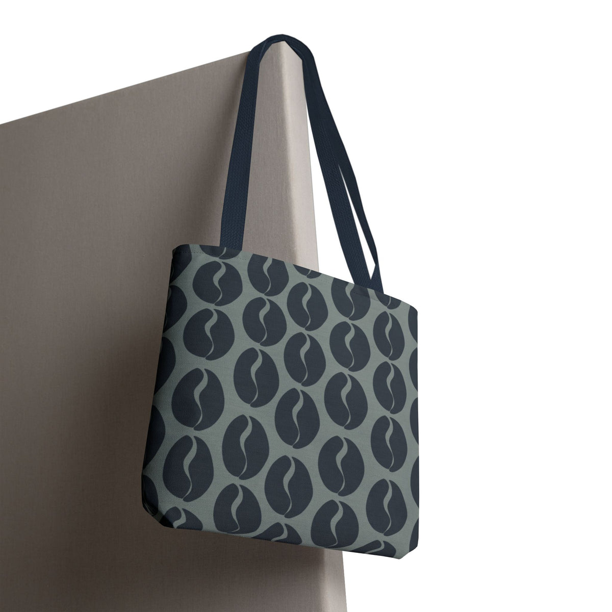 Blue Coffee Bean Tote - City Blues Coffee Vibes Tote Bag