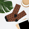 Coffee Lover’s Socks - Cocoa City Bean Print Socks