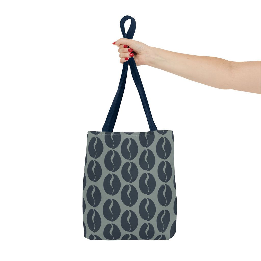 Blue Coffee Bean Tote - City Blues Coffee Vibes Tote Bag