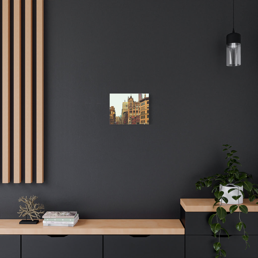 New York Photo Canvas Wrap - Looking Up Union Square Gallery Wrap