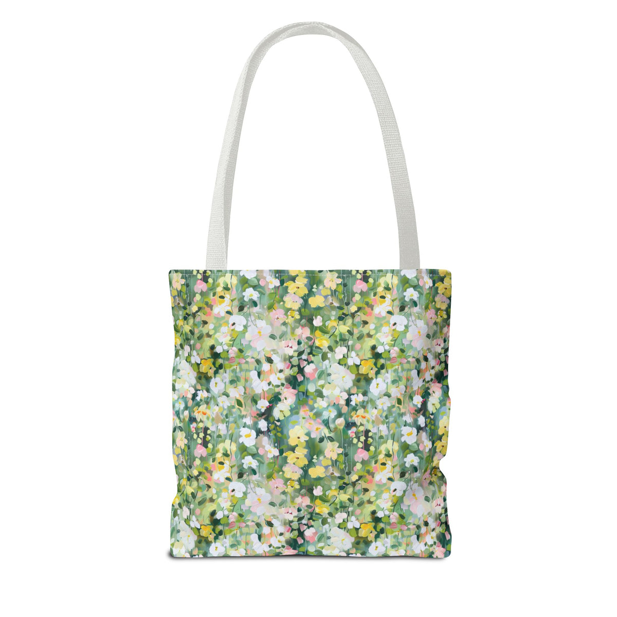 Floral Meadow Tote Bag – Spring Flower Market Carryall